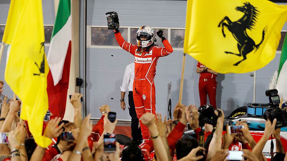 Как Себастьян Феттель стал победителем Гран-при Бахрейна