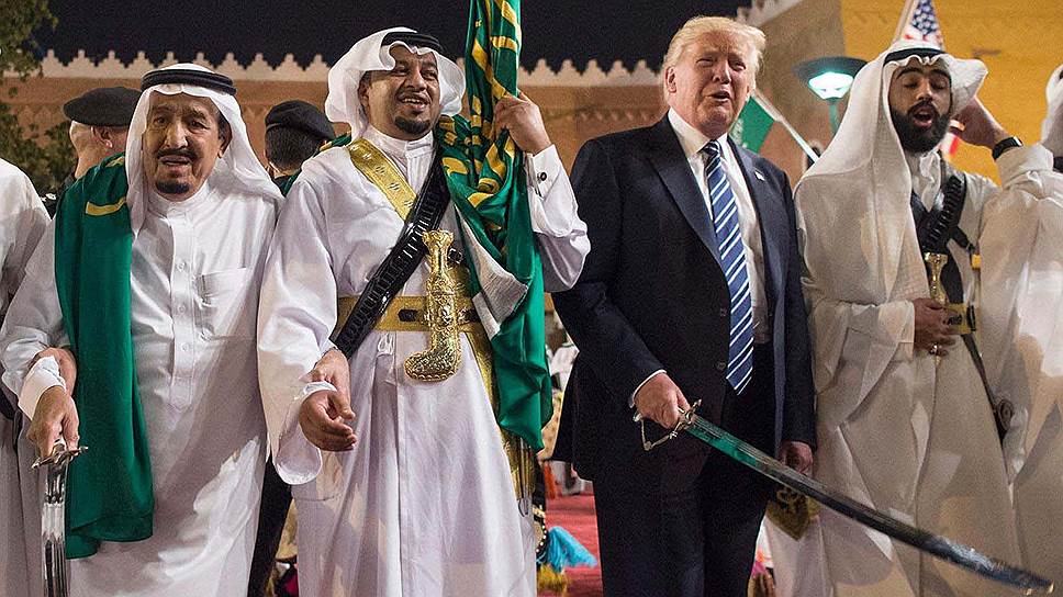 Как Дональд Трамп посетил Саудовскую Аравию