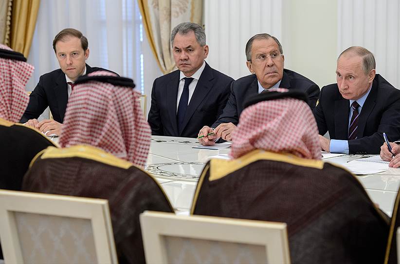 Наследного принца Саудовской Аравии Владимир Путин принял во главе внушительной делегации