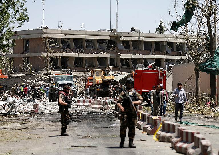 Ближайшим зданием к месту взрыва оказалось посольство Германии в Кабуле