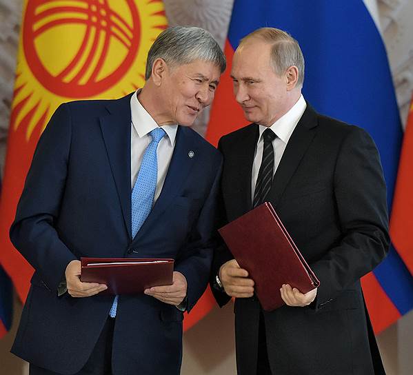 Краткие переговоры президентов России и Киргизии закончились тем, что одна страна списала другой абсолютно все долги
