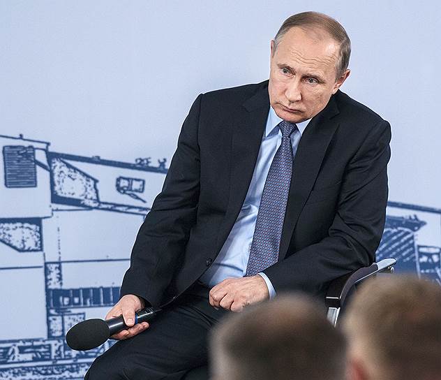Владимир Путин на встрече с рабочими Лебединского ГОКа много думал о судьбах родины