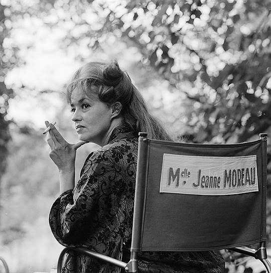 Французская актриса Жанна Моро 
