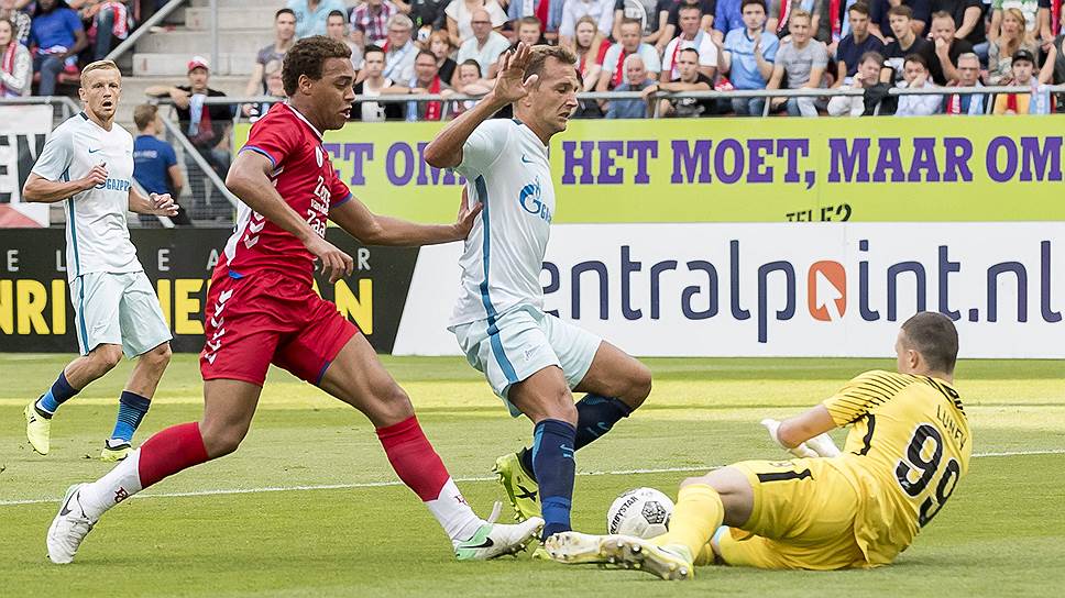 Как «Зенит» потерпел второе поражение подряд в Лиге Европы