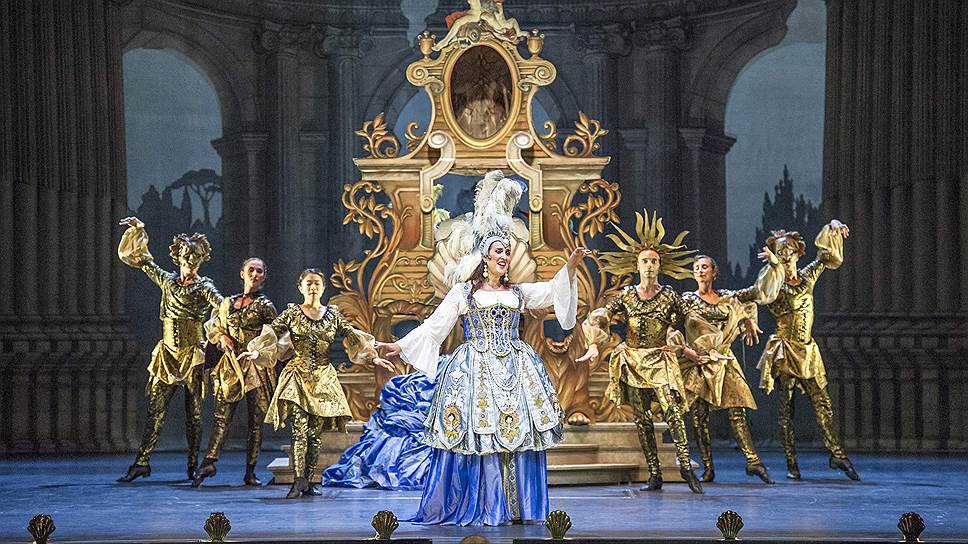 Постановка балетов Рамо, Ребеля и Клерамбо воссоздавала стилистику французского театра первой половины XVIII века