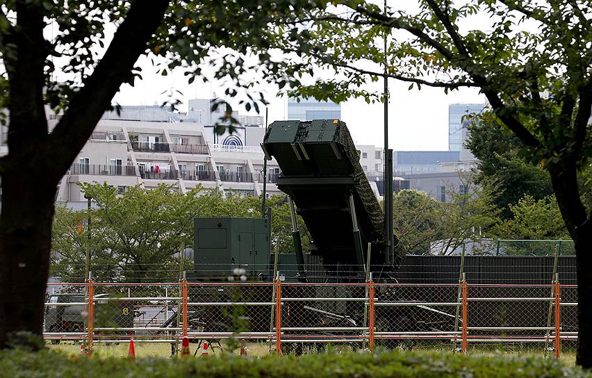 Регулярные ракетные пуски КНДР в сторону Японии вынудили разместить комплексы ПВО Patriot прямо в кварталах Токио