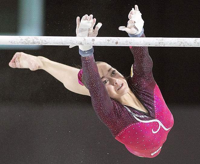 По мнению специалистов, 16-летняя Елена Еремина в случае усложнения своих программ может стать лидером мировой спортивной гимнастики