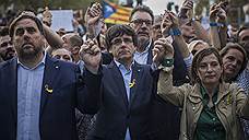 Каталонии надевают испанский сапог