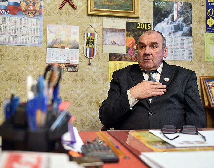 Председатель Плюсского районного собрания Евгений Барканников