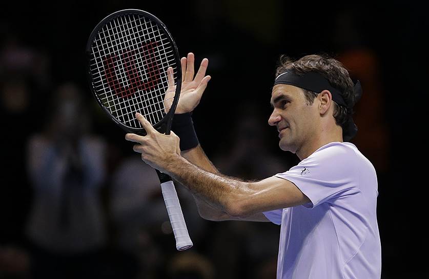 Роджер Федерер, выигравший все три своих матча на групповом этапе, является бесспорным фаворитом итогового турнира ATP