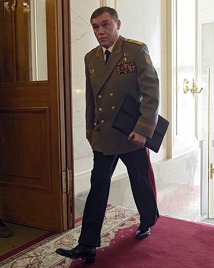 Начальник Генштаба ВС РФ генерал Валерий Герасимов