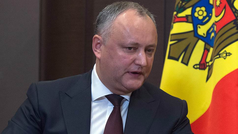Что рассказал президент Молдавии Игорь Додон в интервью “Ъ”