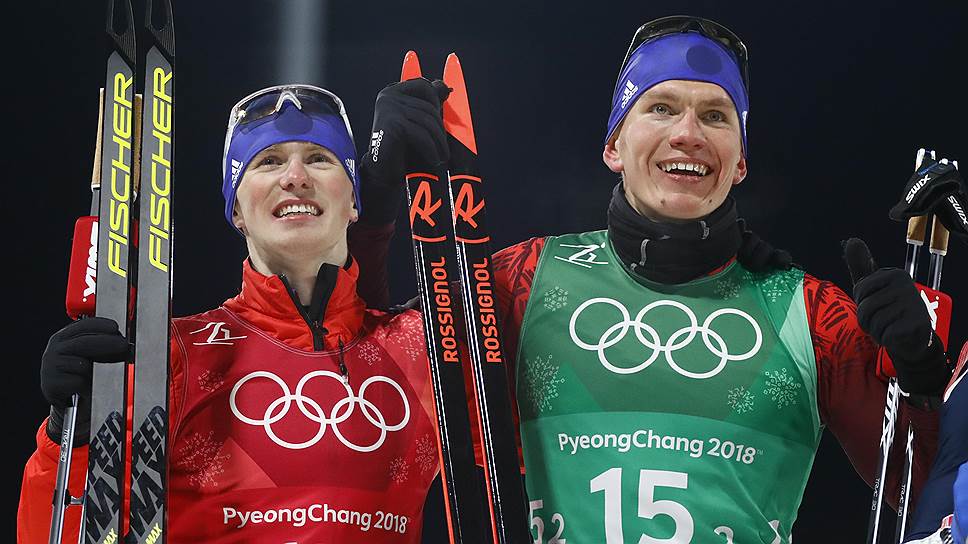Как россияне взяли серебро в лыжной спринтерской эстафете