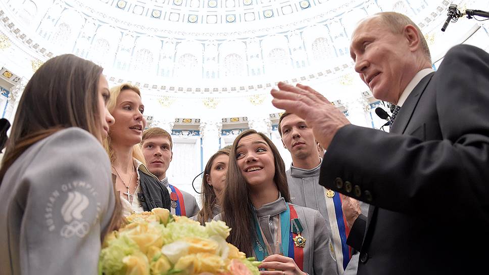 Как прошла встреча Владимира Путина с призерами ОИ