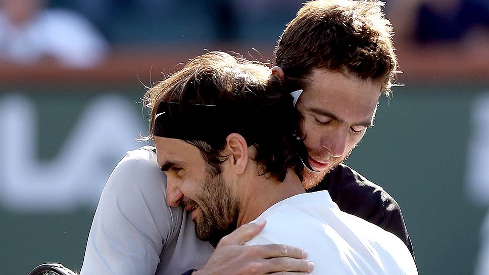 Как Роджер Федерер проиграл Хуану Мартину дель Потро в финале турнира в Индиан-Уэллсе