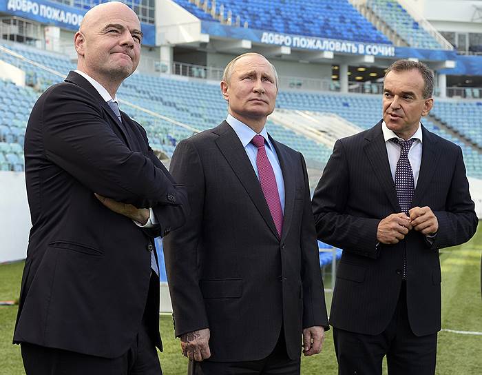 С точки зрения Владимира Путина, инфраструктура к чемпионату мира практически готова