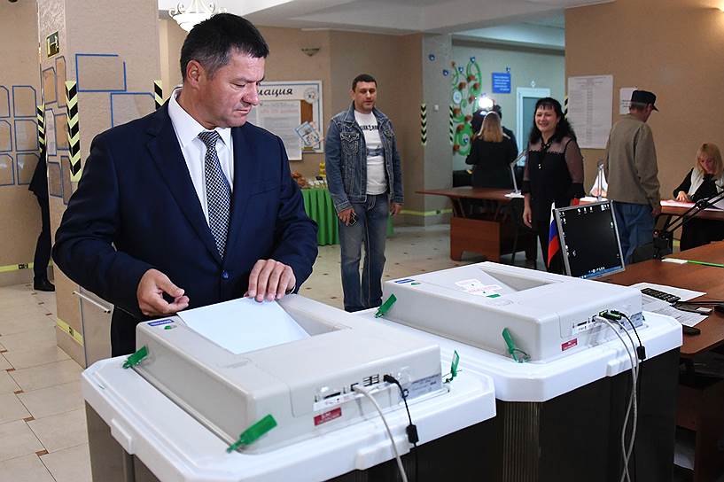 Кандидат на пост губернатора Приморского края Андрей Тарасенко 