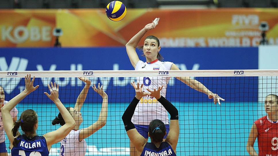 Как женская сборная России выступила на третьем матче на первом групповом этапе ЧМ по волейболу