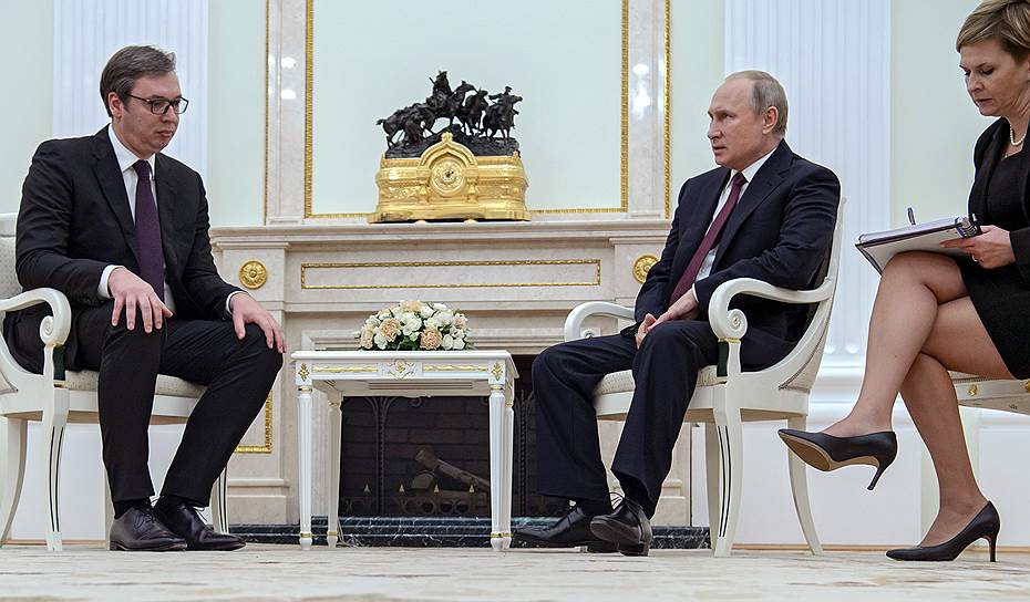 Президенты России и Сербии обращали пристальное внимание на любые детали переговоров