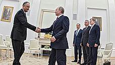 Президент Молдавии делает ход Кремлем
