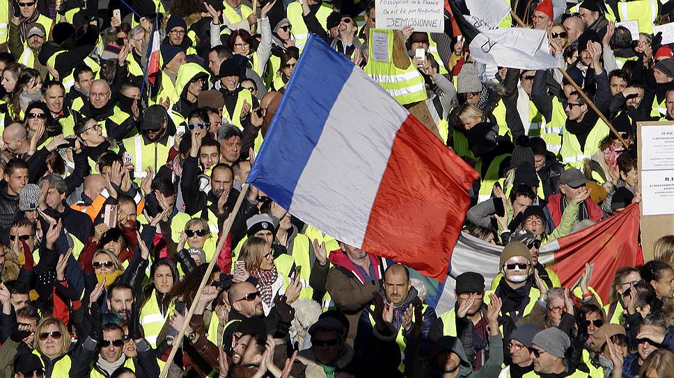 Как прошел «пятый акт» протестов «желтых жилетов» во Франции