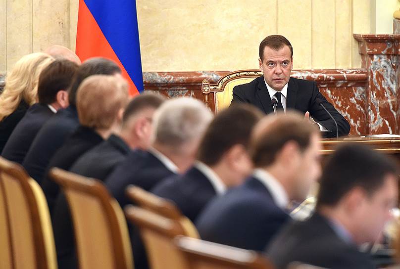 Председатель Правительства России Дмитрий Медведев 