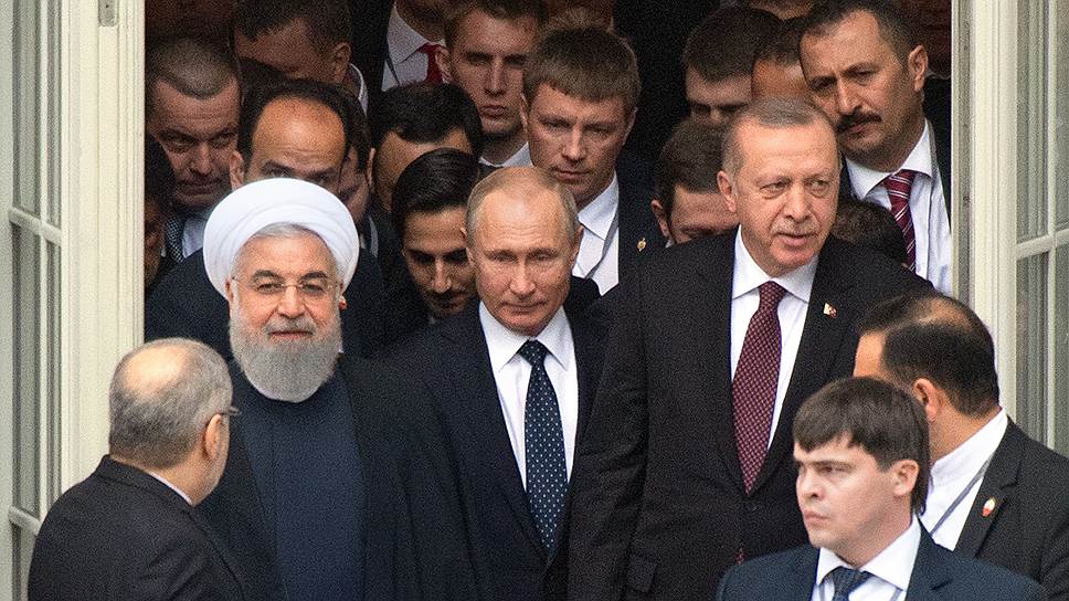 Как президенты Россия, Турция и Иран договорились сформировать конституционный комитет в Сирии