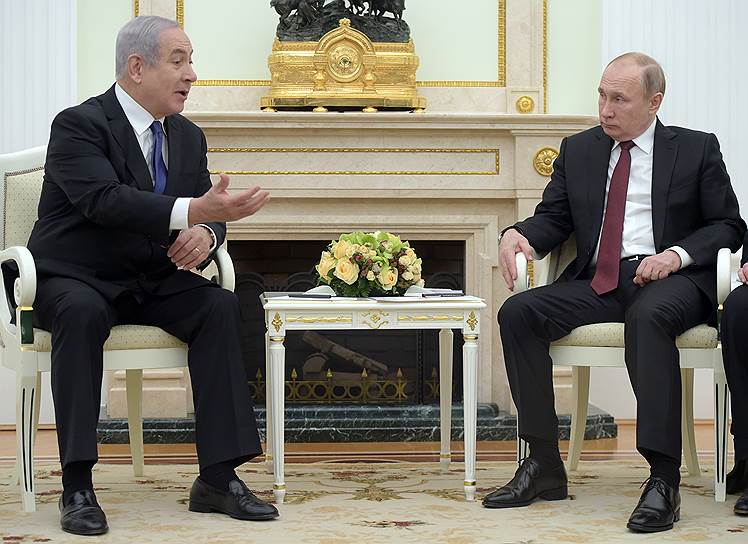 Владимир Путин и Биньямин Нетаньяху провели 11-ю встречу после начала российской операции в Сирии в 2015 году, о чем не преминул напомнить израильский премьер