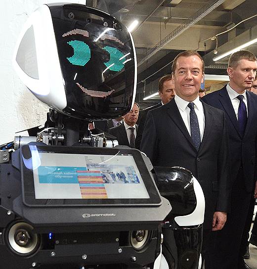 Встреча премьер-министра Дмитрия Медведева с представителями малого бизнеса Перми прошла на территории технопарка Morion Digital