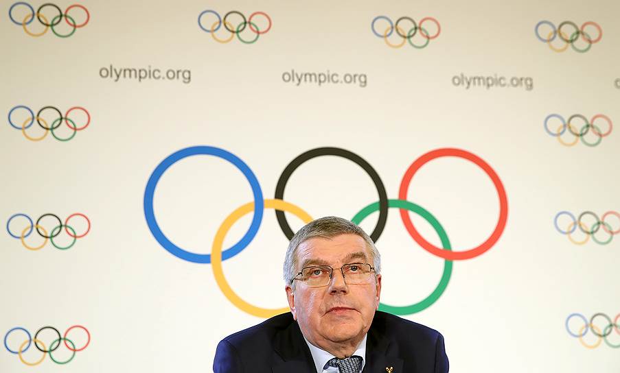 Президент Международного олимпийского комитета Томас Бах 