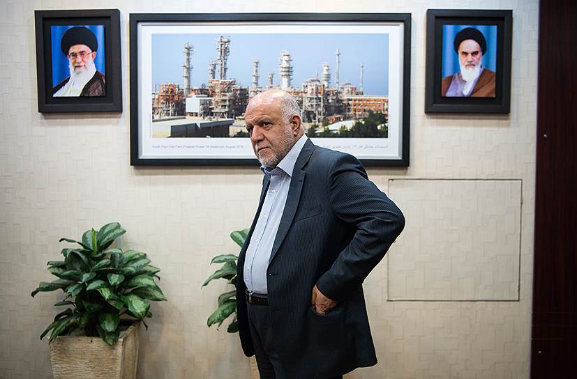 Иранский министр нефти Бижан Намдар-Зангане