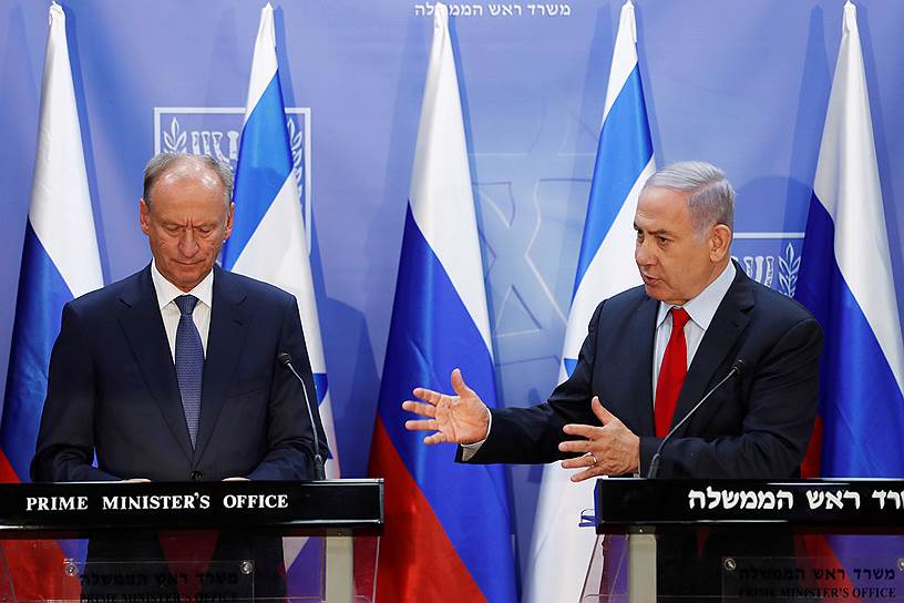 Биньямин Нетаньяху заявил Николаю Патрушеву, что Израиль не даст Ирану закрепиться на израильско-сирийской границе