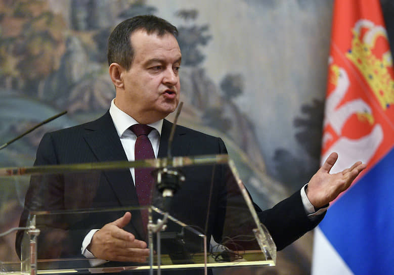 Министр иностранных дел Сербии Ивица Дачич