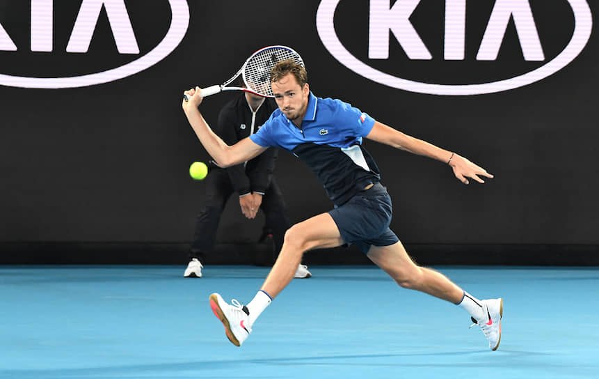 Даниил Медведев (на фото) победой над американцем Фрэнсисом Тиафо в первом круге Australian Open подтвердил статус одного из главных фаворитов турнира