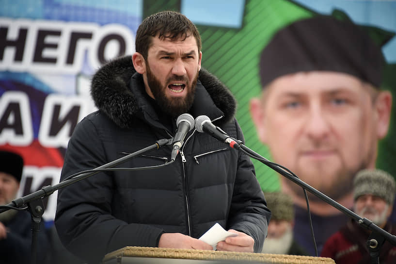 Председатель парламента Чеченской республики Магомед Даудов