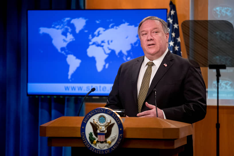 Госсекретарь США Майк Помпео