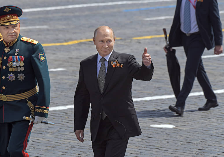 Владимир Путин и не мог по-другому ответить на вопрос, как ему парад