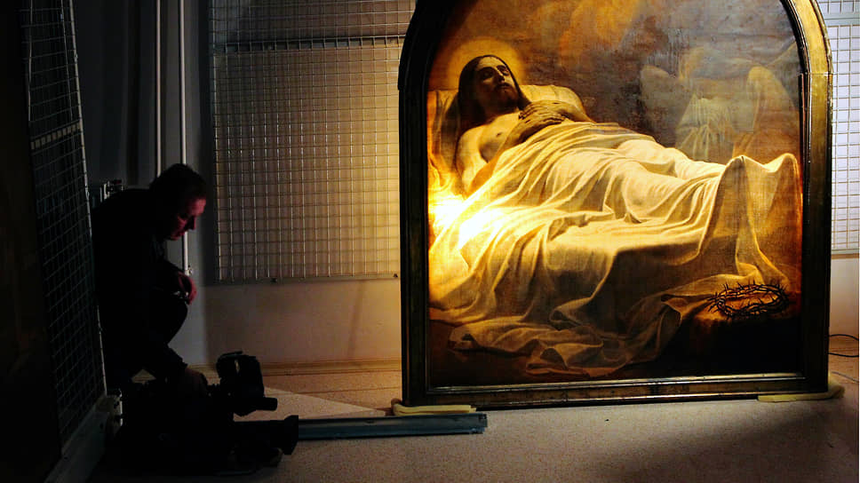 Картина Карла Брюллова «Христос во гробе»