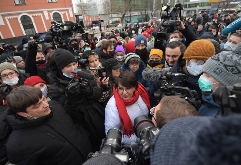 Оглашение приговора муниципальному депутату Тимирязевского района Юлии Галяминой, обвиняемой в нарушении правил организации митингов
