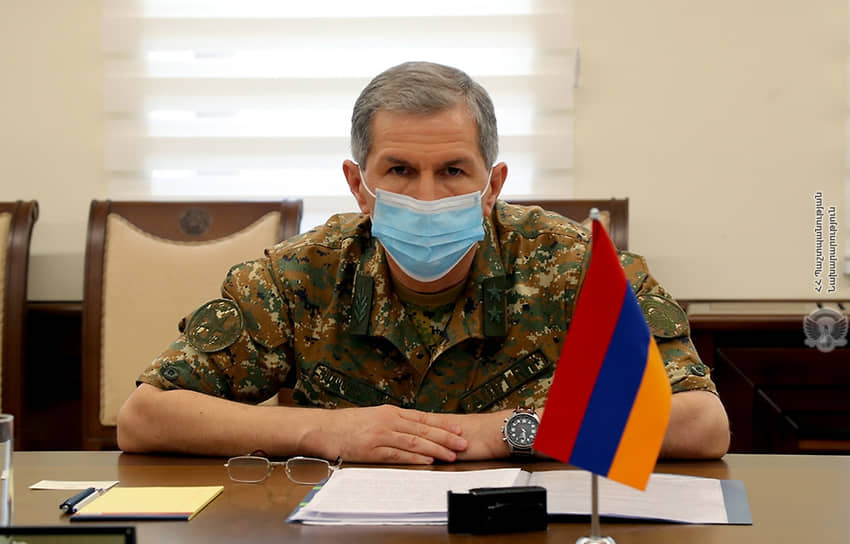 Начальник генштаба вооруженных сил Армении Оник Гаспарян