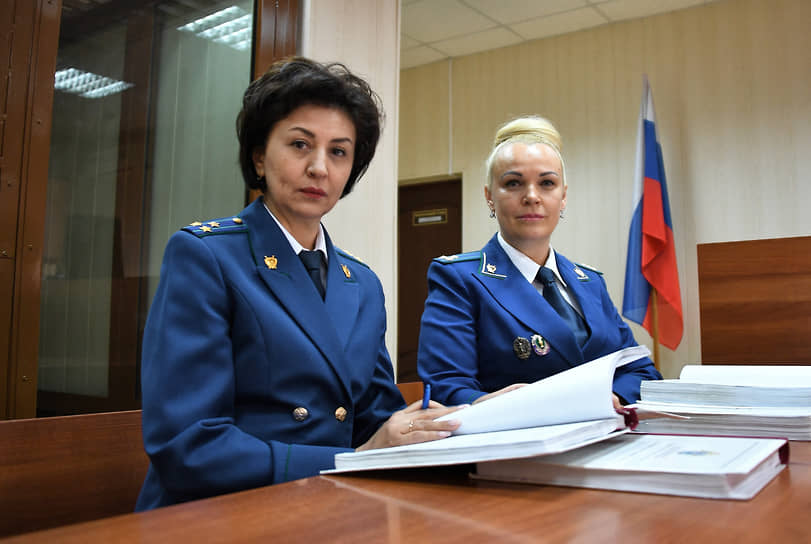 Государственные обвинители Гульчехра Ибрагимова и Мария Семененко 