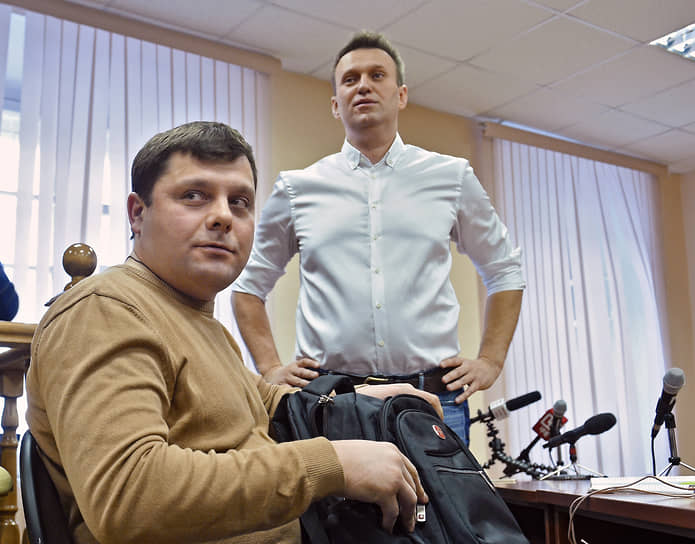 Петр Офицеров и Алексей Навальный