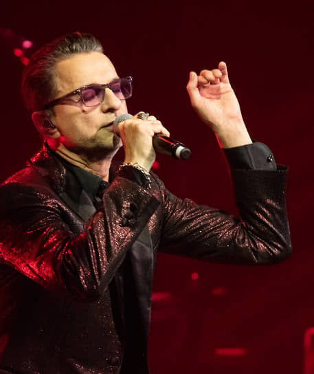 Вокалист группы Depeche Mode Дейв Ган
