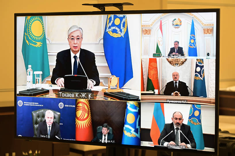 Президент Казахстана в виртуальном пространстве ОДКБ по понятным причинам солировал дольше, чем все остальные