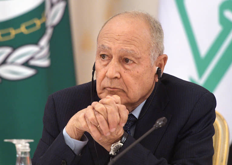 Генсекретарь Лиги арабских государств Ахмед Абуль Гейт