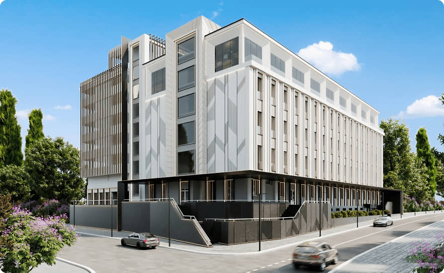 Проект комплекса бизнес-класса Atrium Avenue в Сочи
