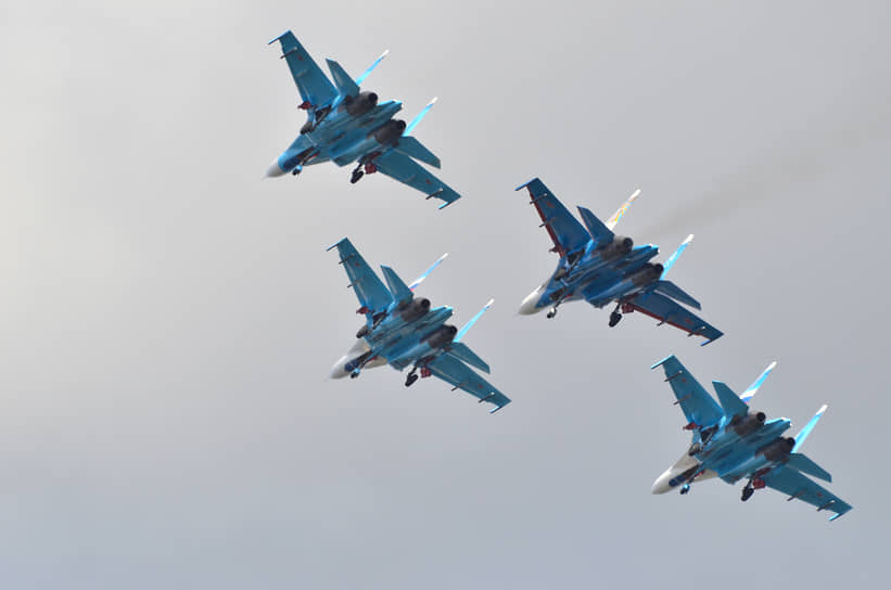 Истребители четвертого поколения Су-27