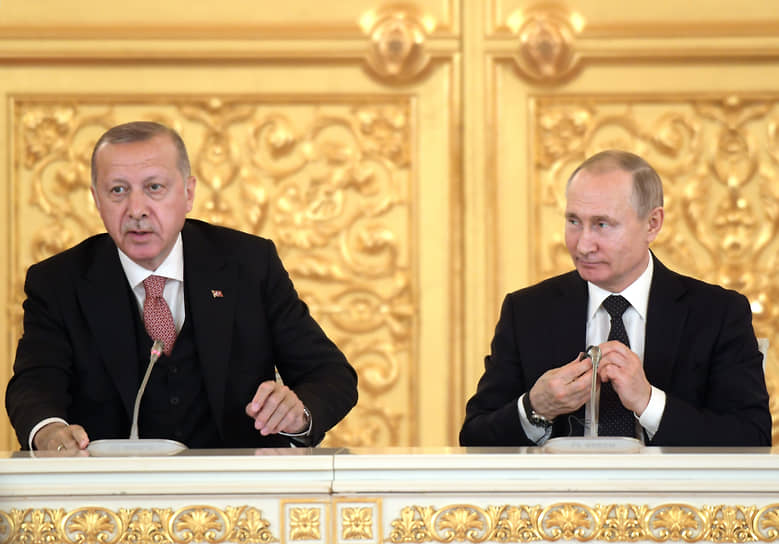 Несмотря на частые встречи, президентам Турции и России Реджепу Тайипу Эрдогану и Владимиру Путину всегда есть что обсудить