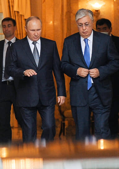 Владимир Путин и Касым-Жомарт Токаев провели вместе 2,5 часа, что по меркам Бочарова Ручья совсем не много
