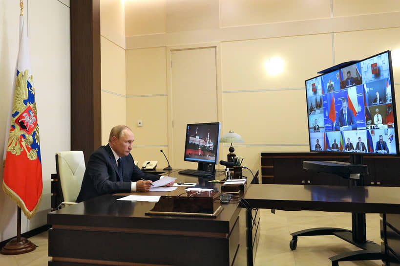 Господин Путин не давал разгореться пламени дискуссии на совещании